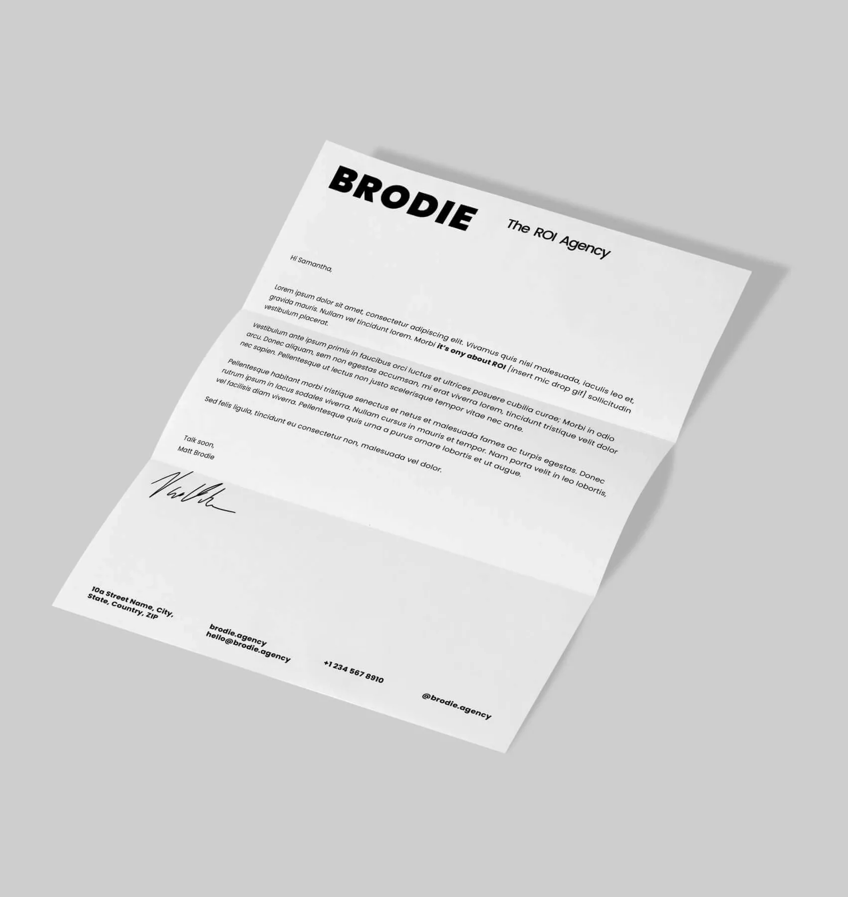 Brodie – The ROI Agency project image