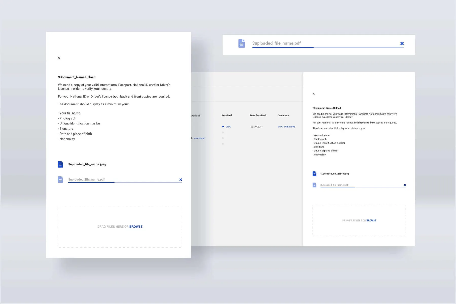 Cryptocurrency Exchange UI/UX project image