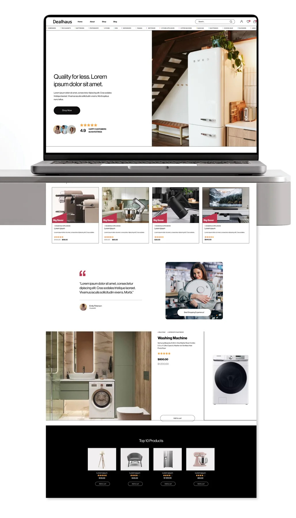 Dealhaus - Quality for Less project image