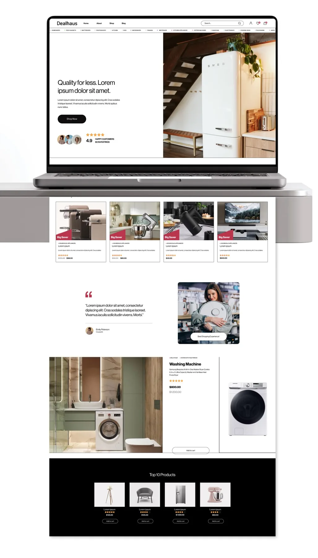 Dealhaus - Quality for Less project image