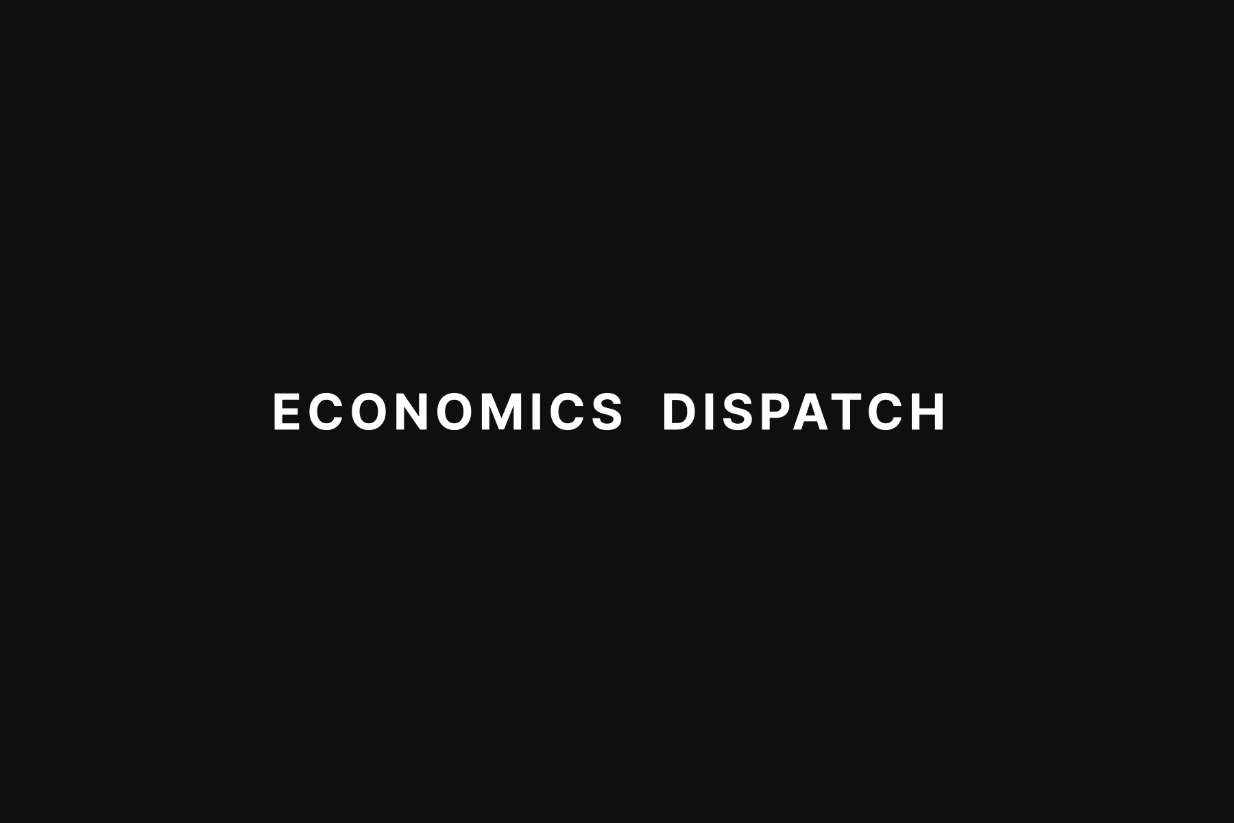 Economics Dispatch project image