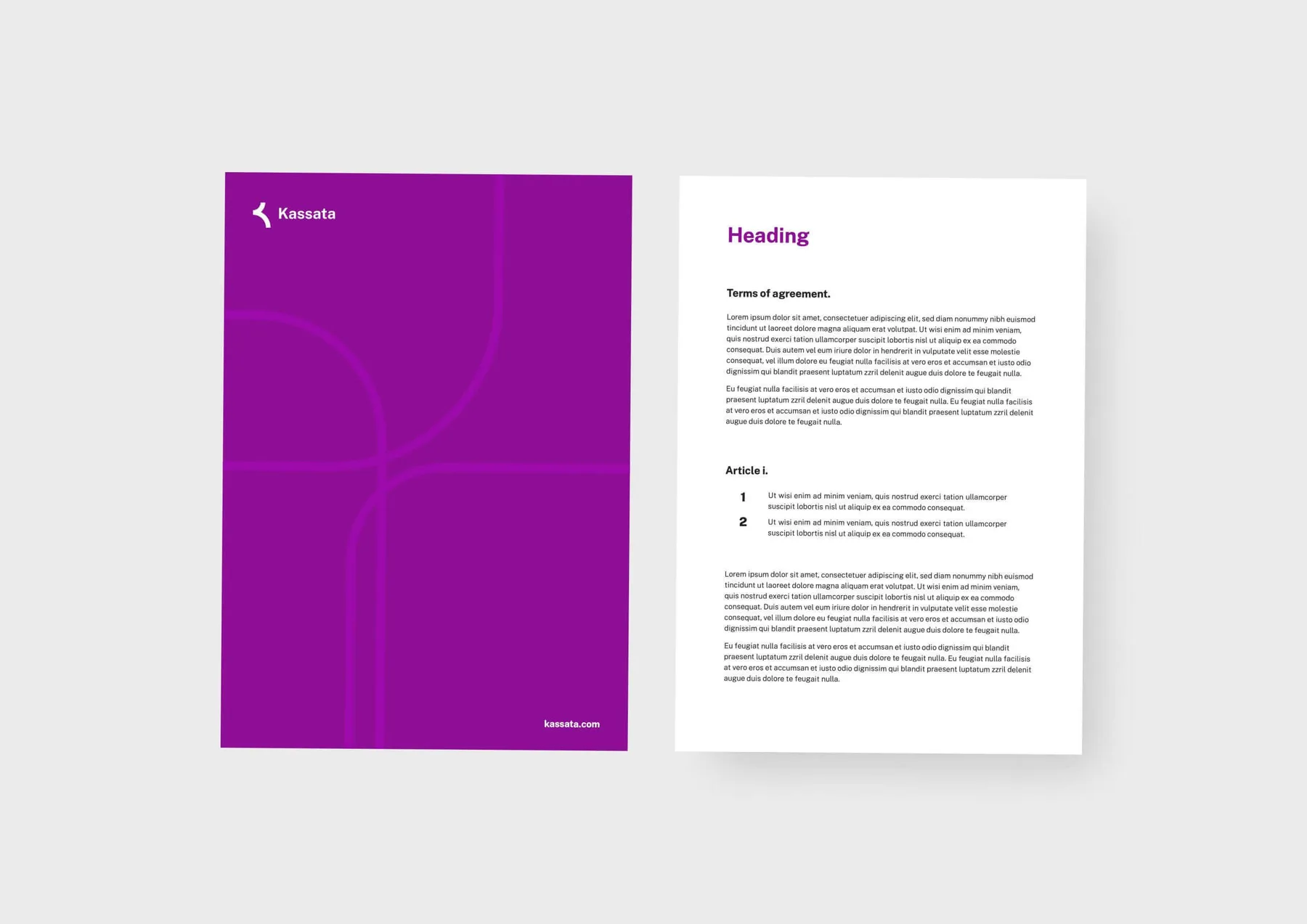 Kassata Fintech Brand & Corporate Identity Design project image
