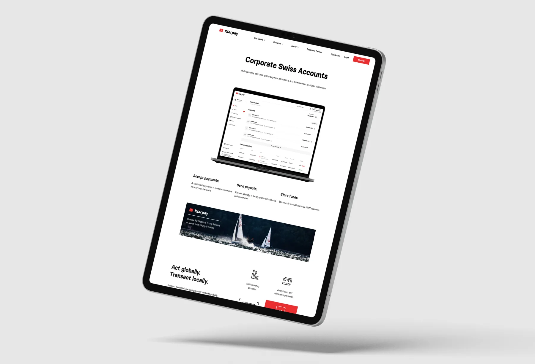 Klarpay Bank project image