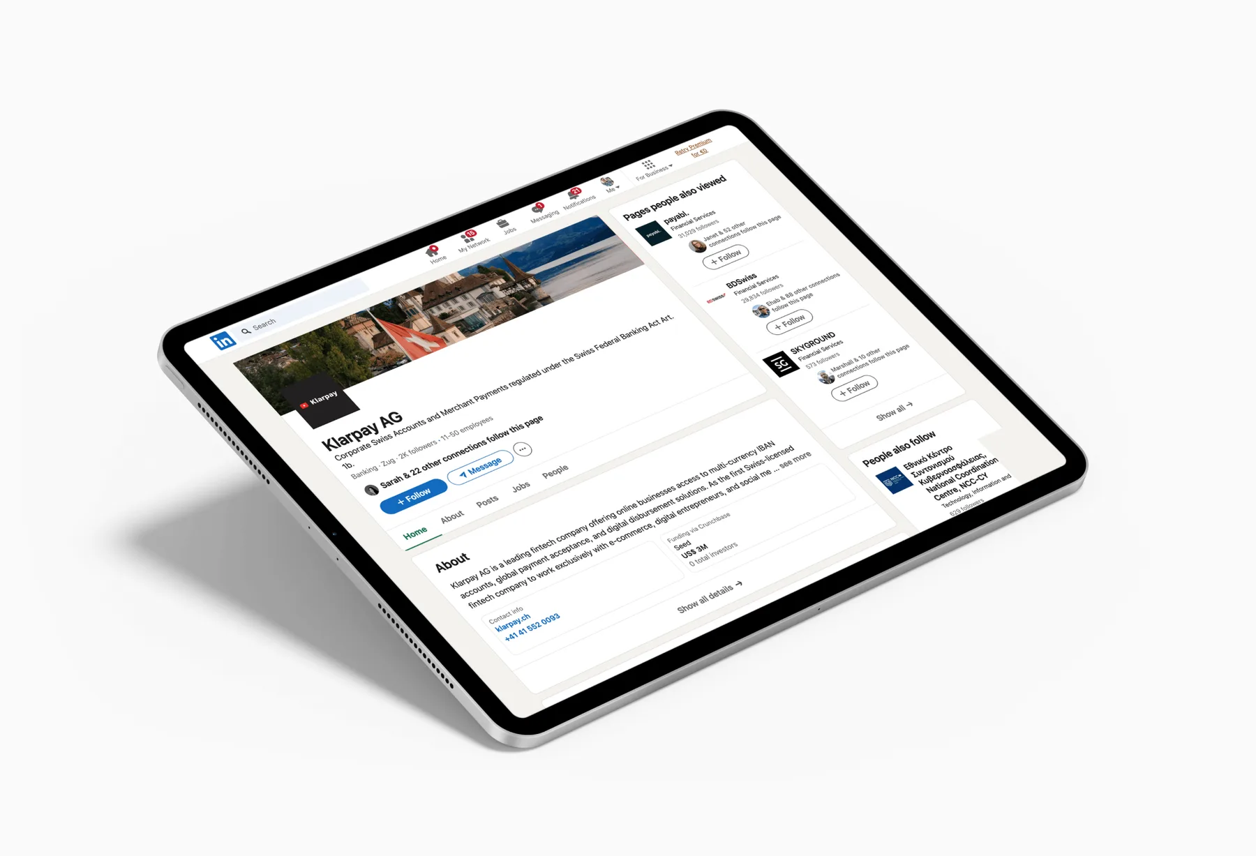 Klarpay Bank project image