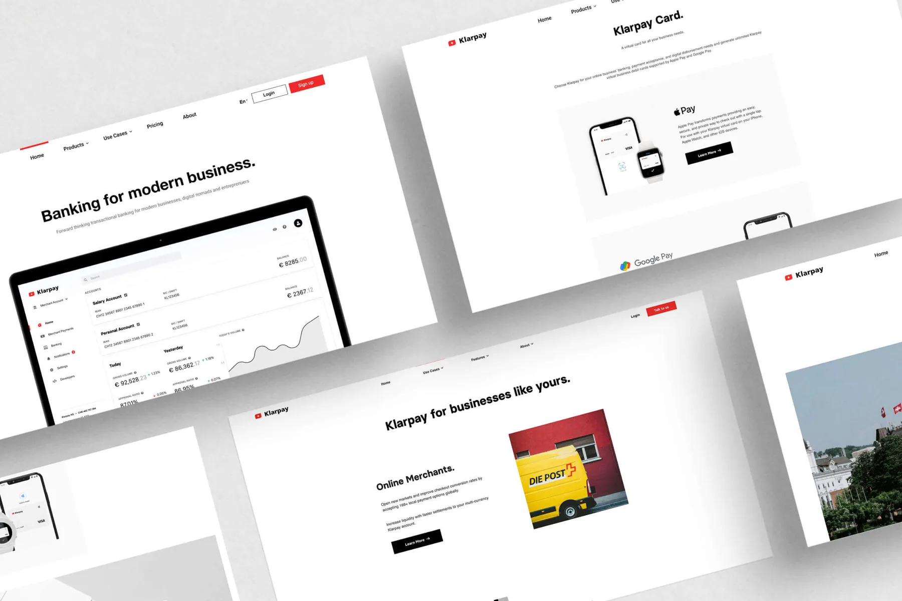 Klarpay Website Design project image