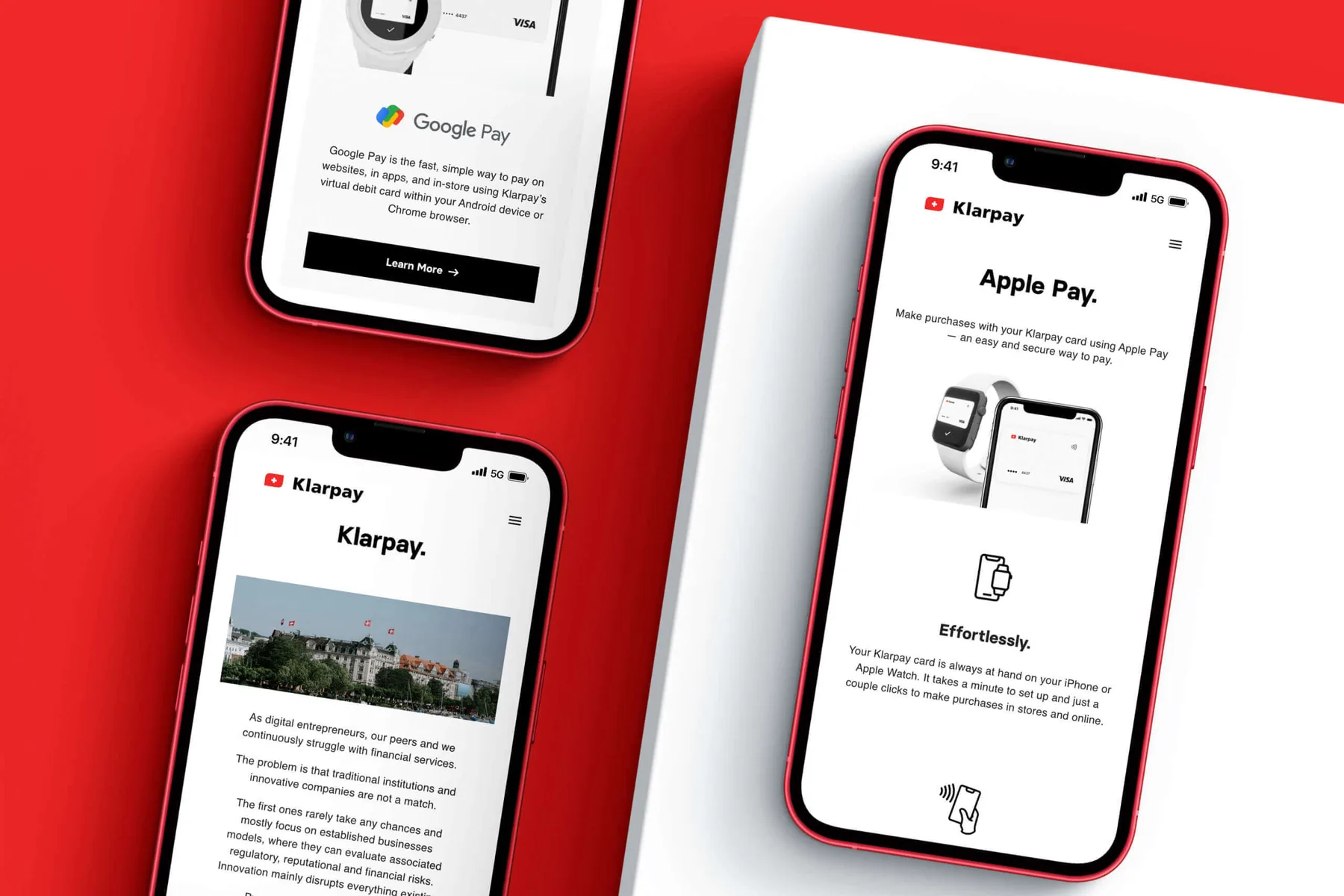 Klarpay Website Design project image
