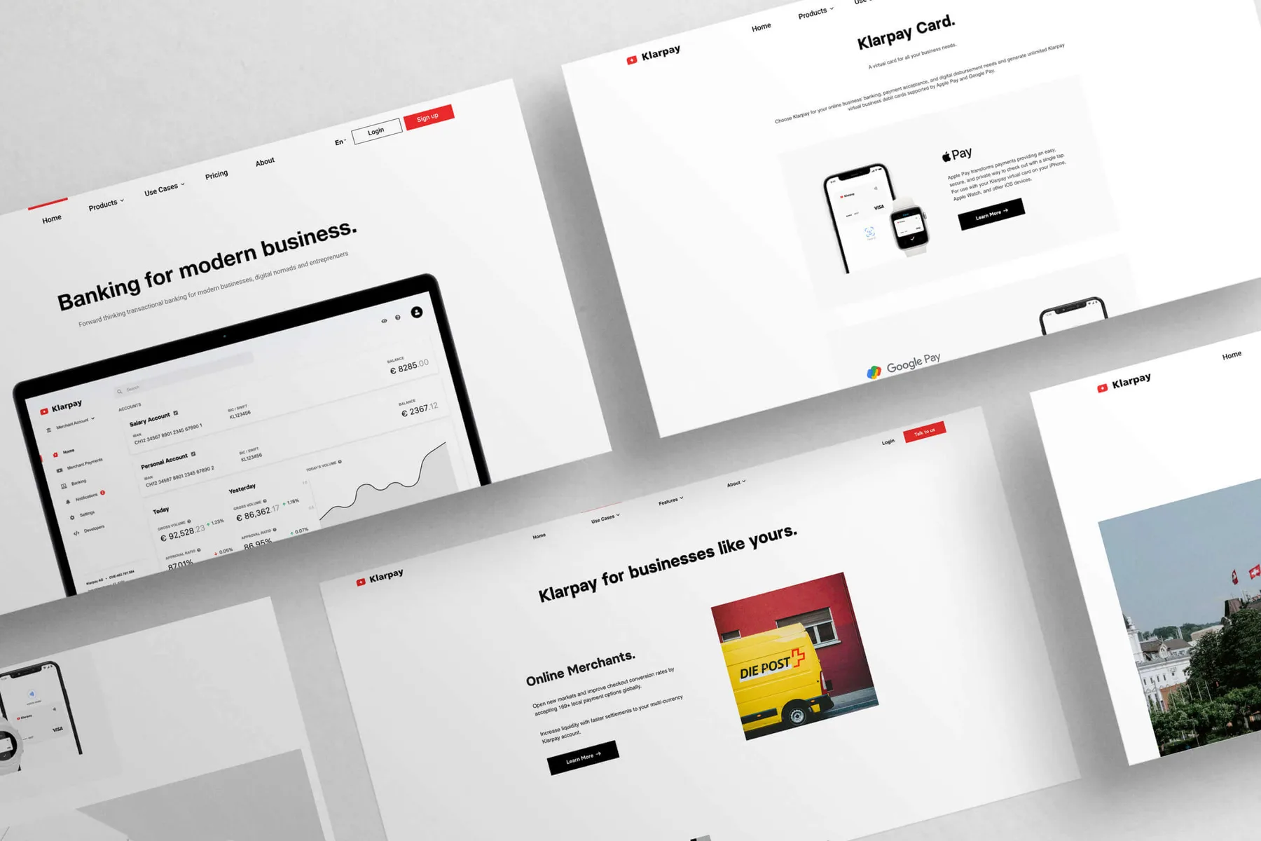 Klarpay Website Design project image