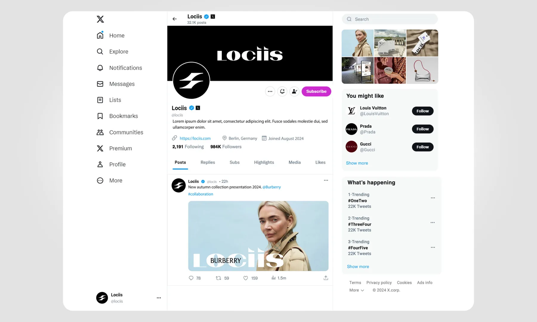 Lociis Brand Identity Design project image