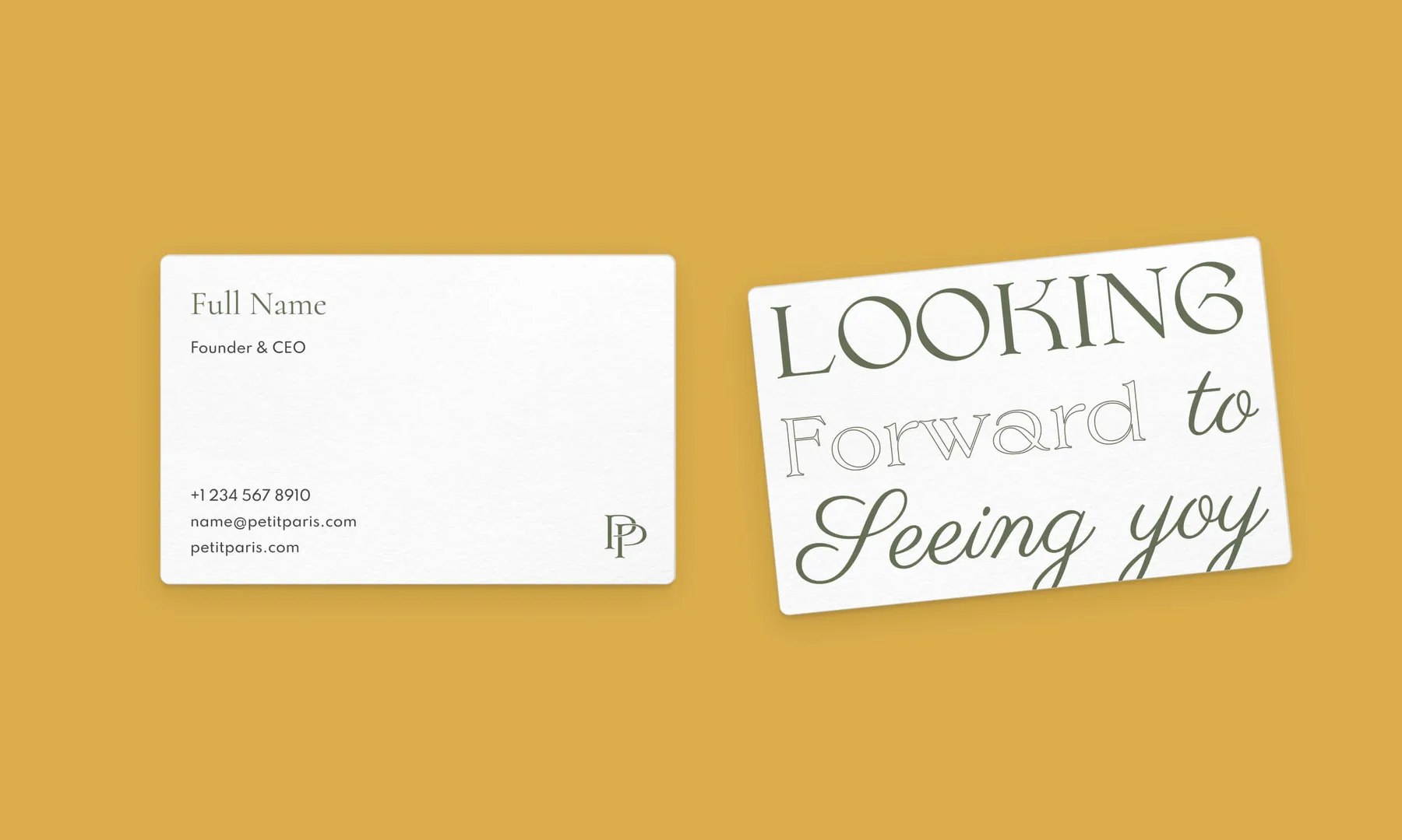Petit Paris Brand Identity project image