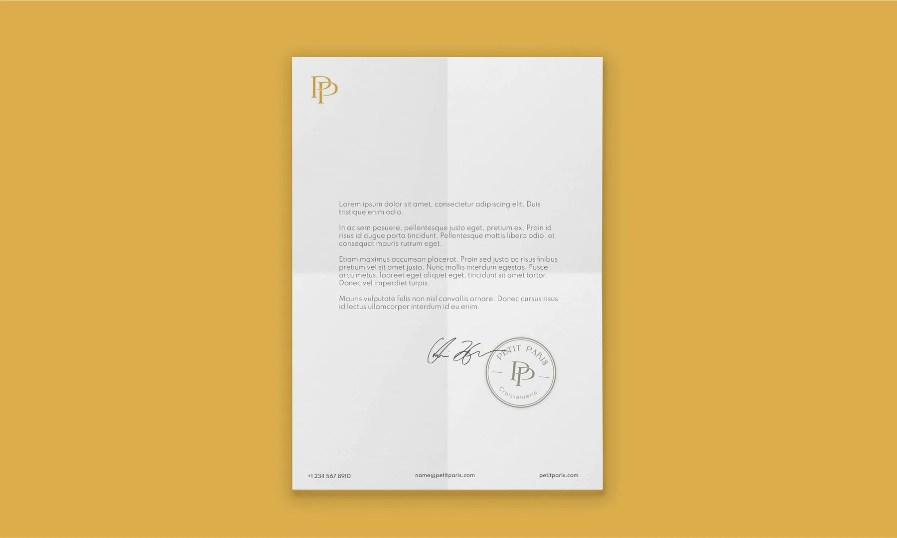 Petit Paris Brand Identity project image