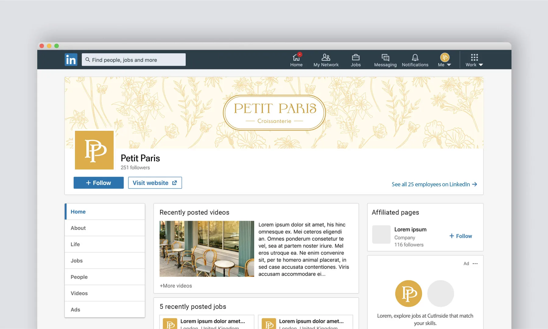 Petit Paris Brand Identity project image