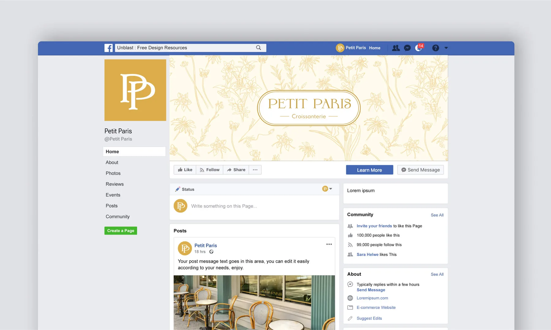 Petit Paris Brand Identity project image