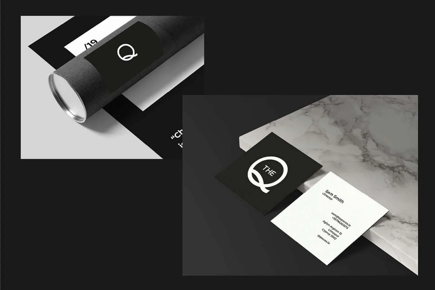 QSpaces branding project image