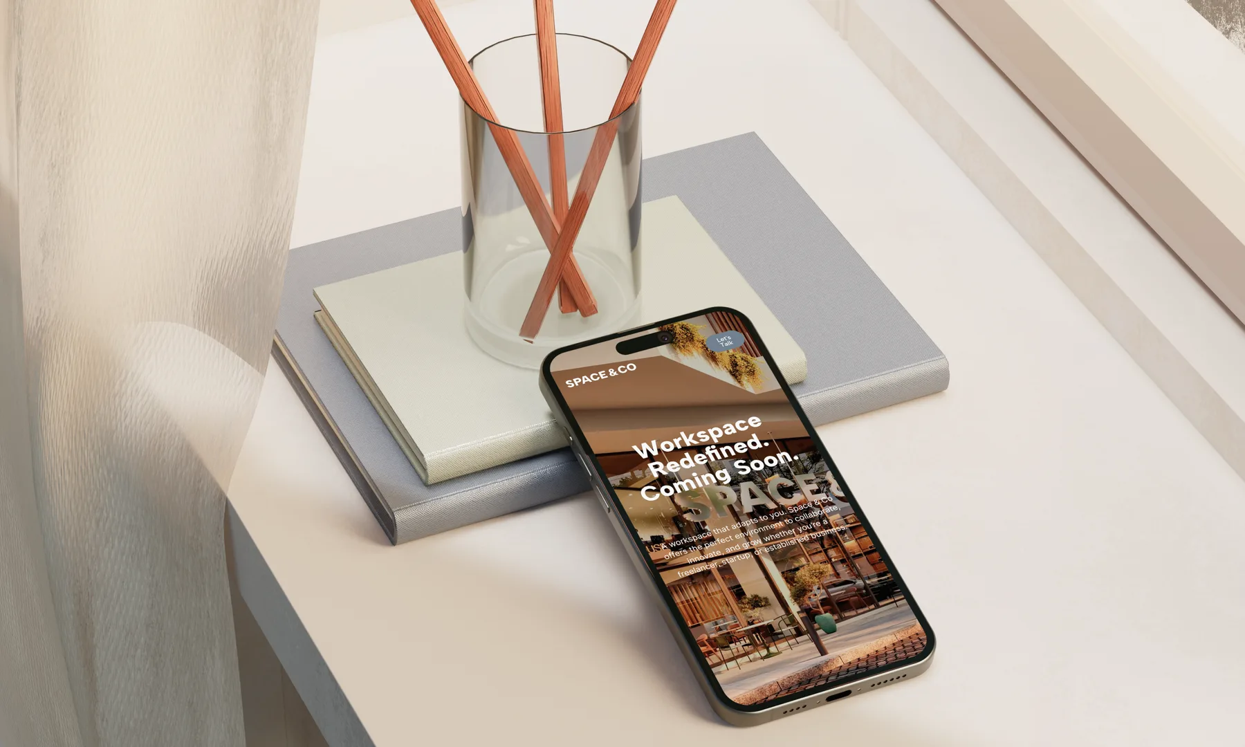 Space & Co branding & Web project image