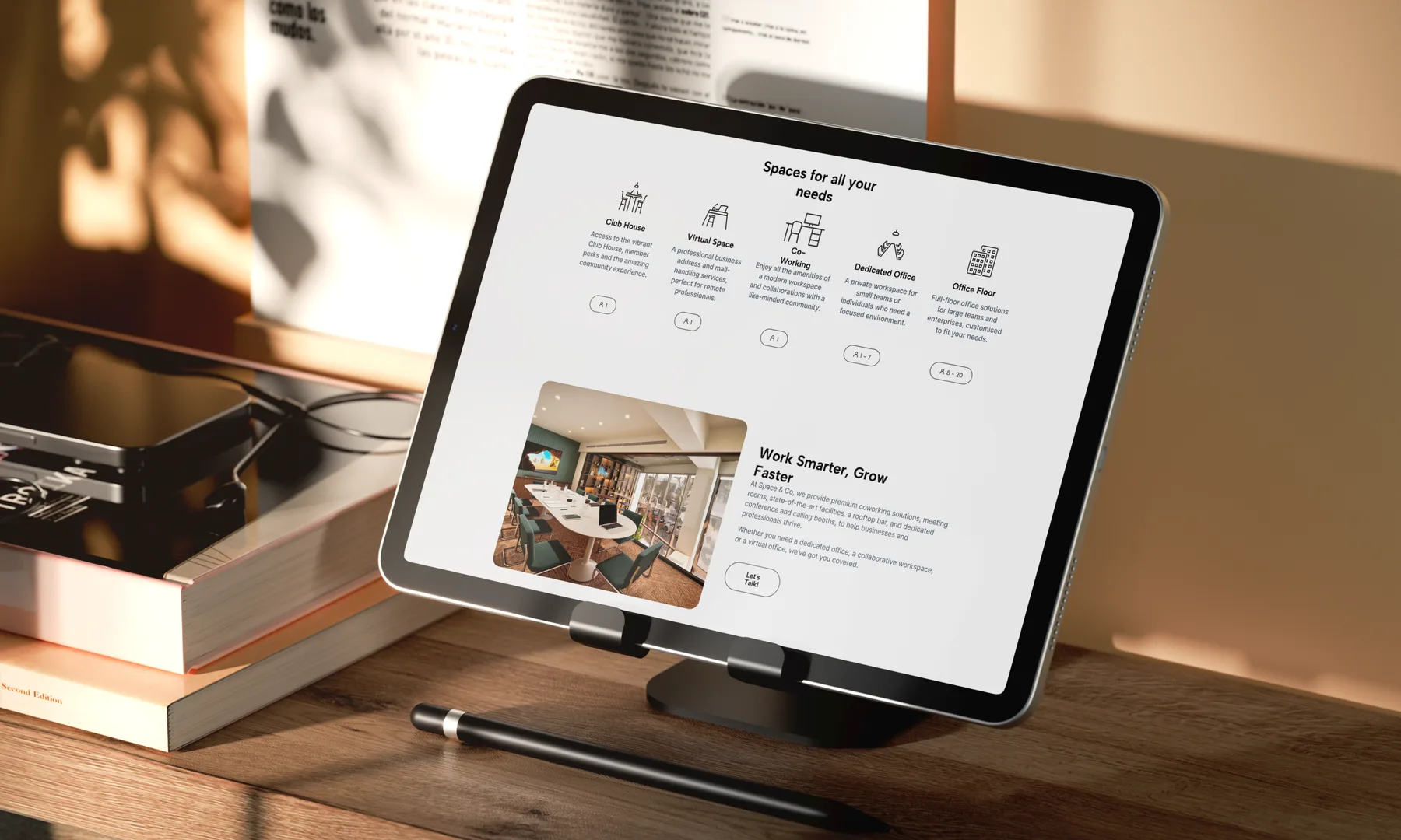 Space & Co branding & Web project image