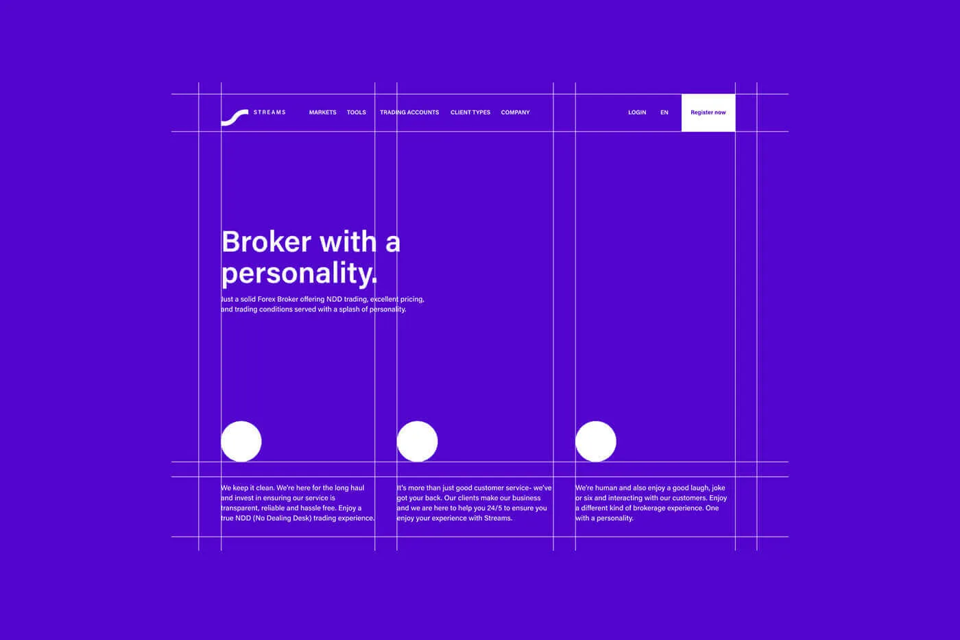 Streams Forex Website Design project image