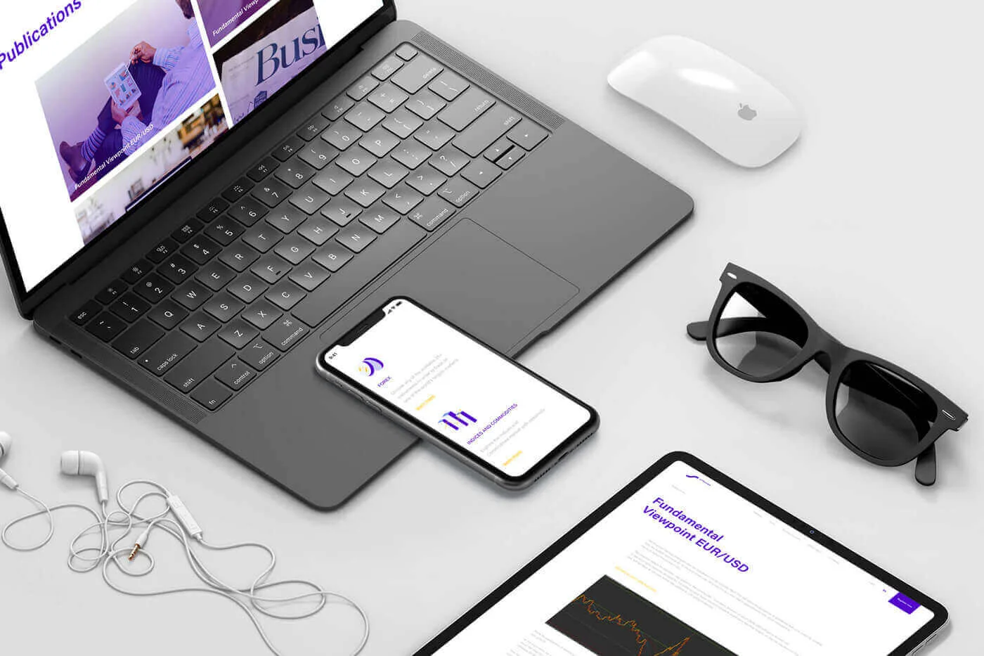 Streams Forex Website Design project image