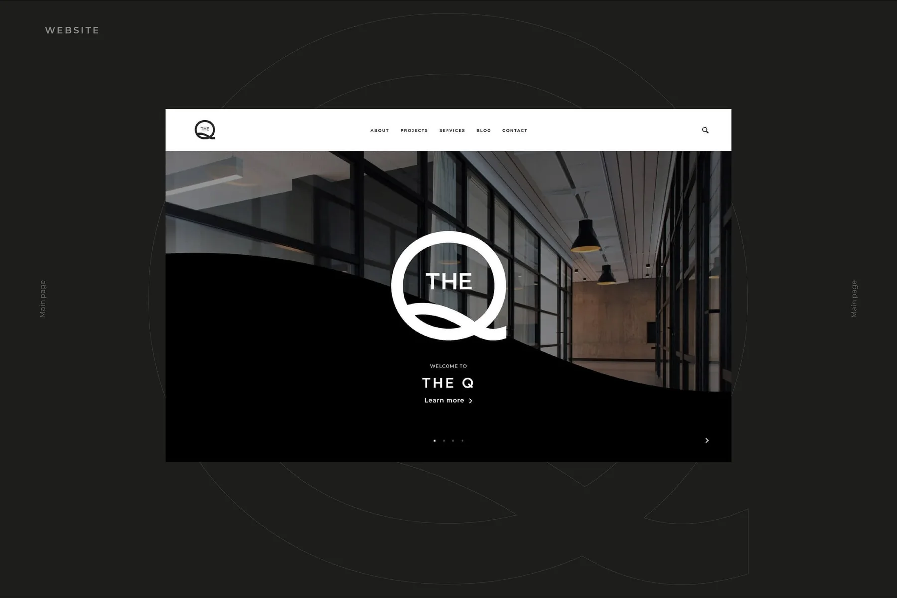 The Q Website & App project image