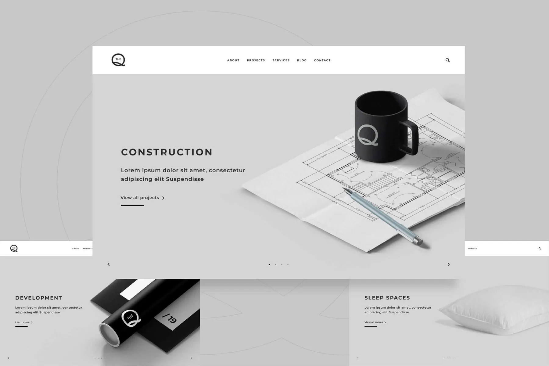 The Q Website & App project image