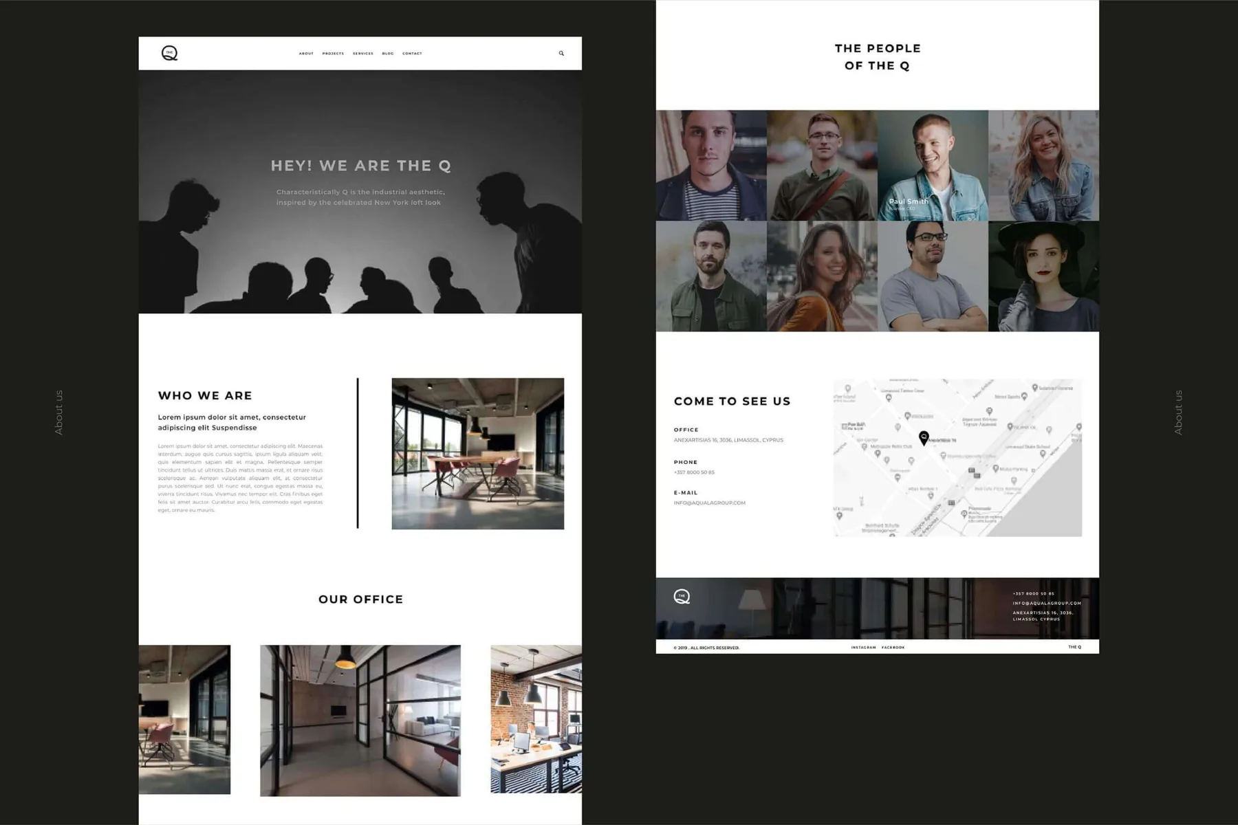 The Q Website & App project image