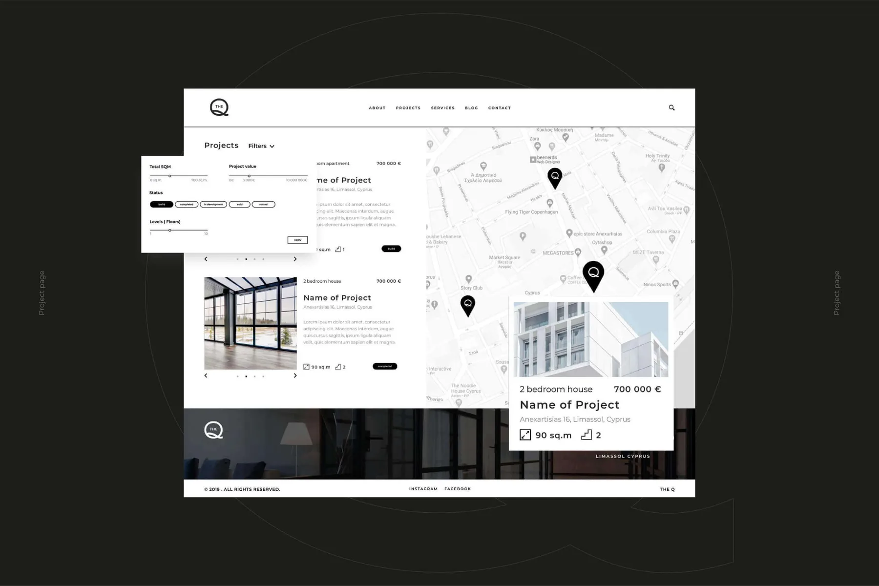 The Q Website & App project image
