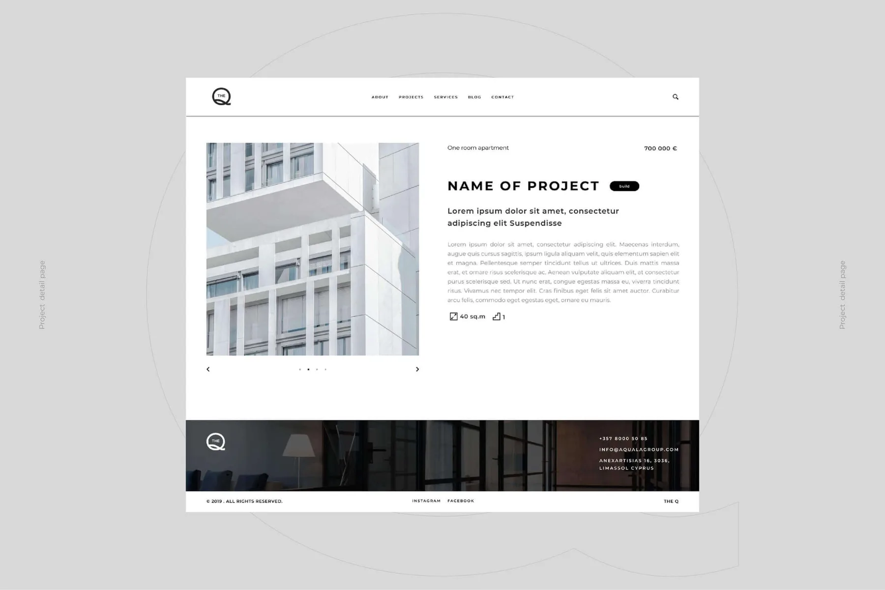 The Q Website & App project image